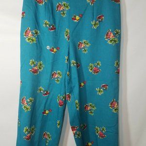 BRECKENRIDGE WOMEN LARGE PANTS CAPRIS COTTON 30x19